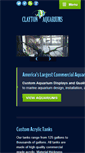 Mobile Screenshot of claytonaquariums.com